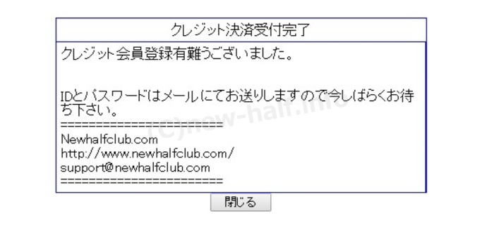 �j���[�n�[�t�N���u �j���[�n�[�t���C������ ������@